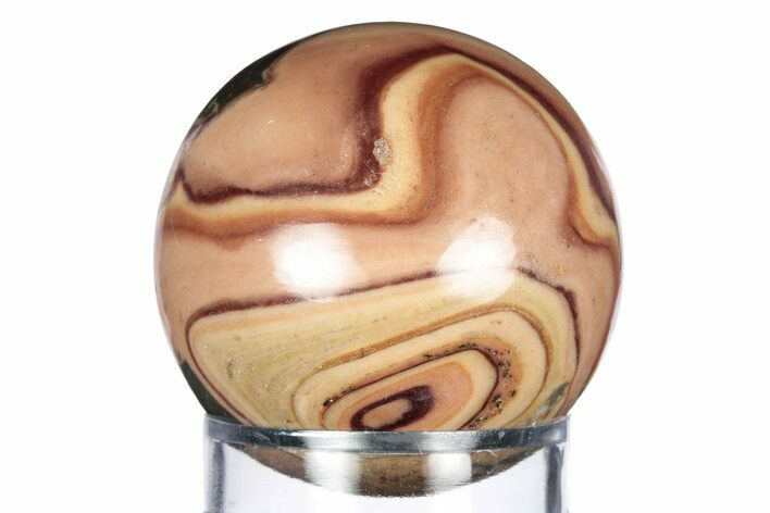 Polished Rolling Hills Dolomite Sphere - Mexico #341948